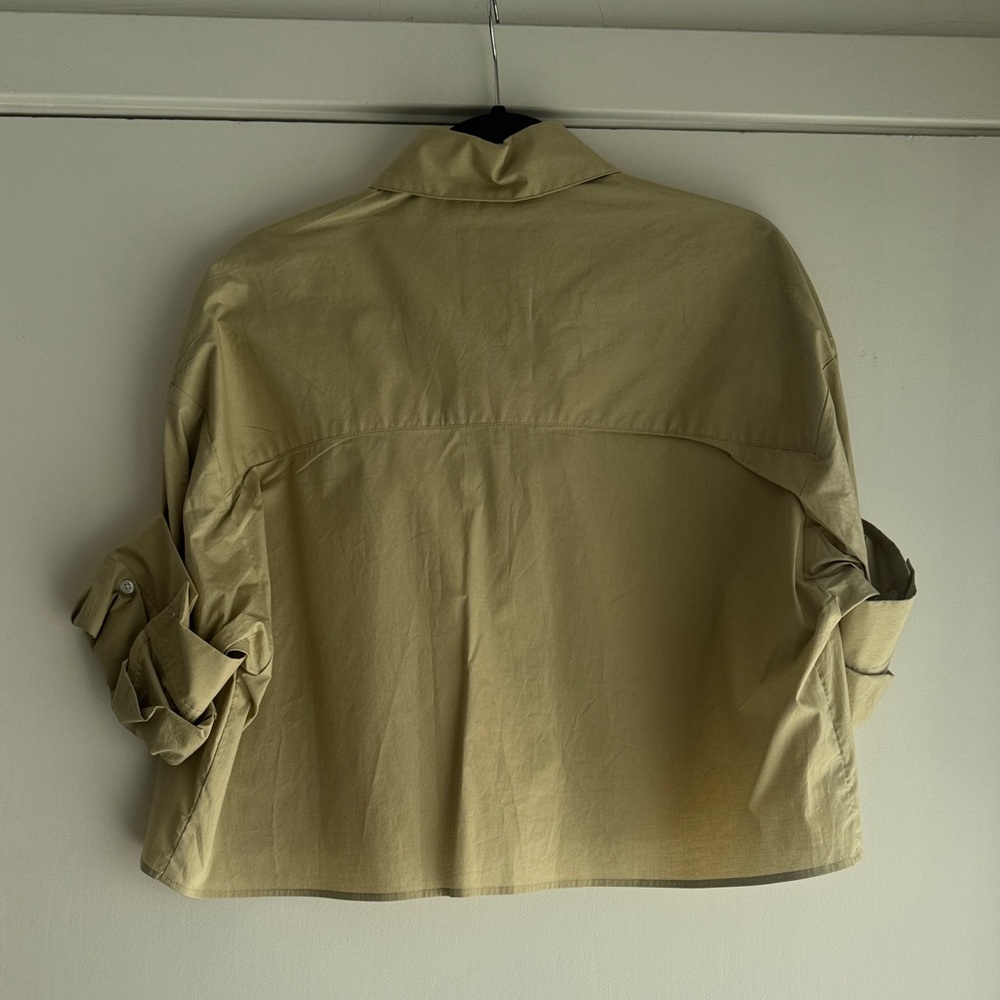 TWP button down cotton shirt - new with tags  size XS/S - Picture 7 of 7